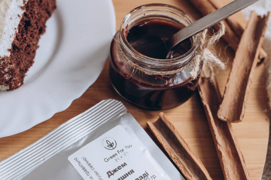 Джем вишня в шоколаді 100г - Зображення 4