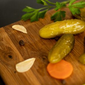 Огірки мариновані вакуумовані 400г