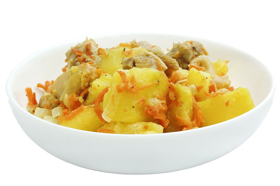 Картопля тушкована з курятиною 350г - Зображення 4