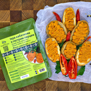 Ікра кабачкова з гострим перцем