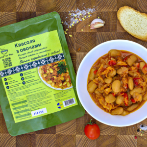 Квасоля з овочами 350г