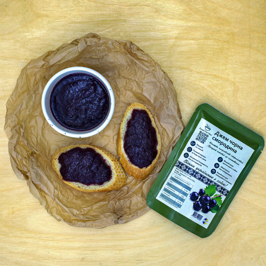 Джем чорна смородина 100г