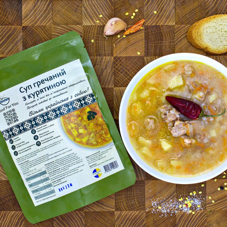 Суп гречаний з куркою