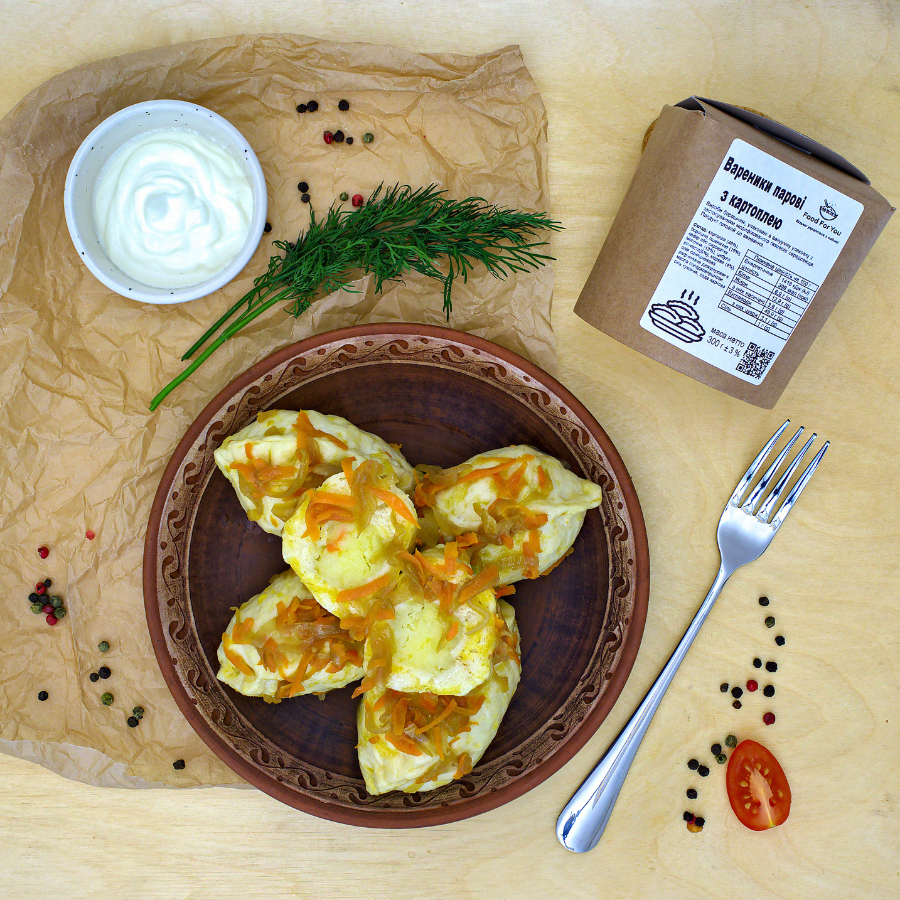 Вареники з картоплею