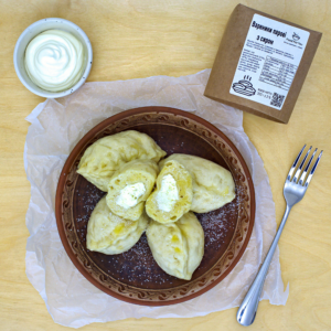 вареники з солодким сиром